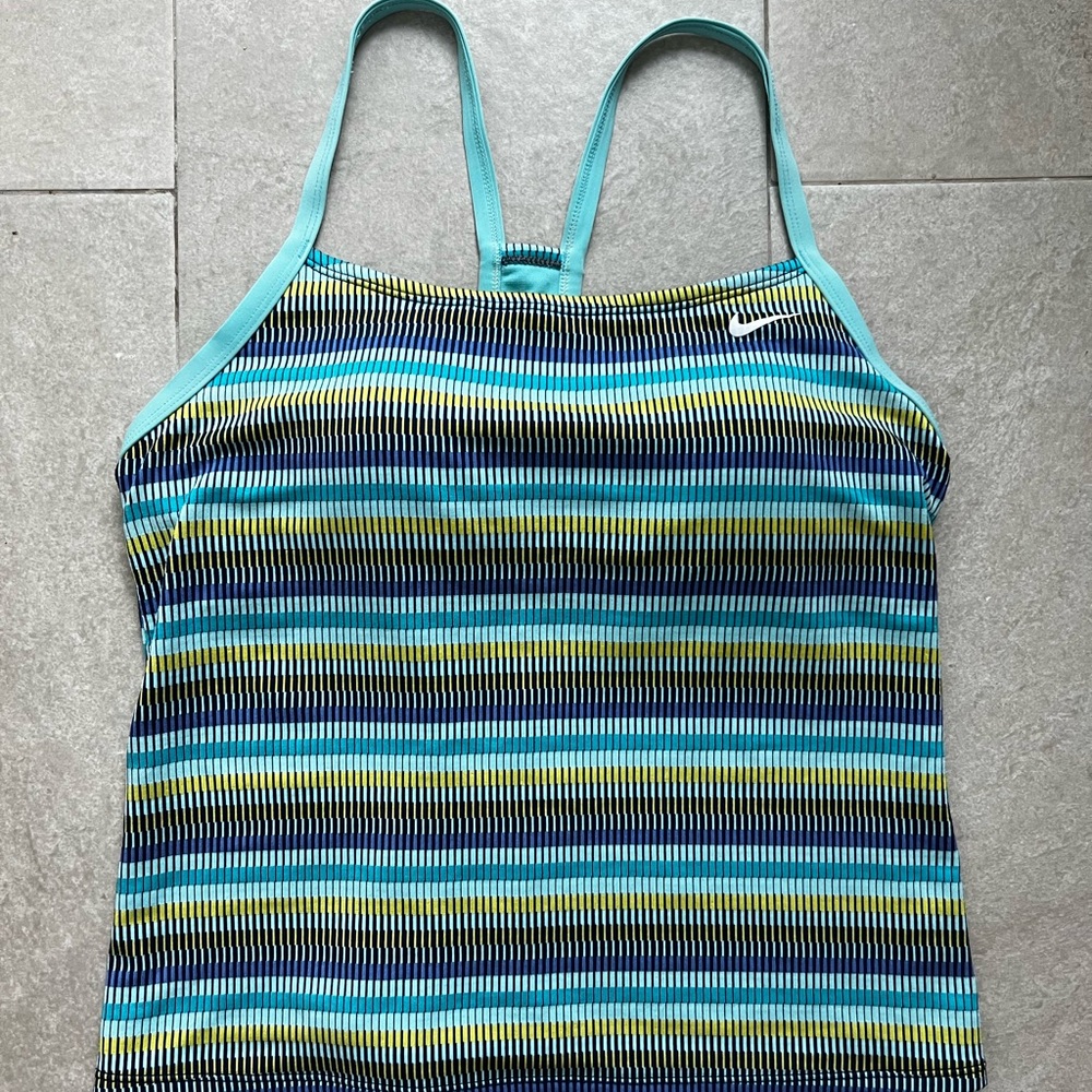 Nike Racerback Bra-Free Tank Top - LARGE